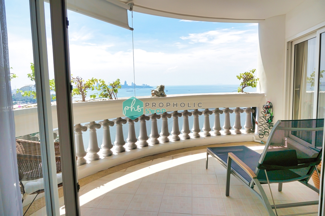 Hot Price | For Rent | 200 sqm. Gorgeous 3Bed Apartment with Lovely View of Pattaya Bay